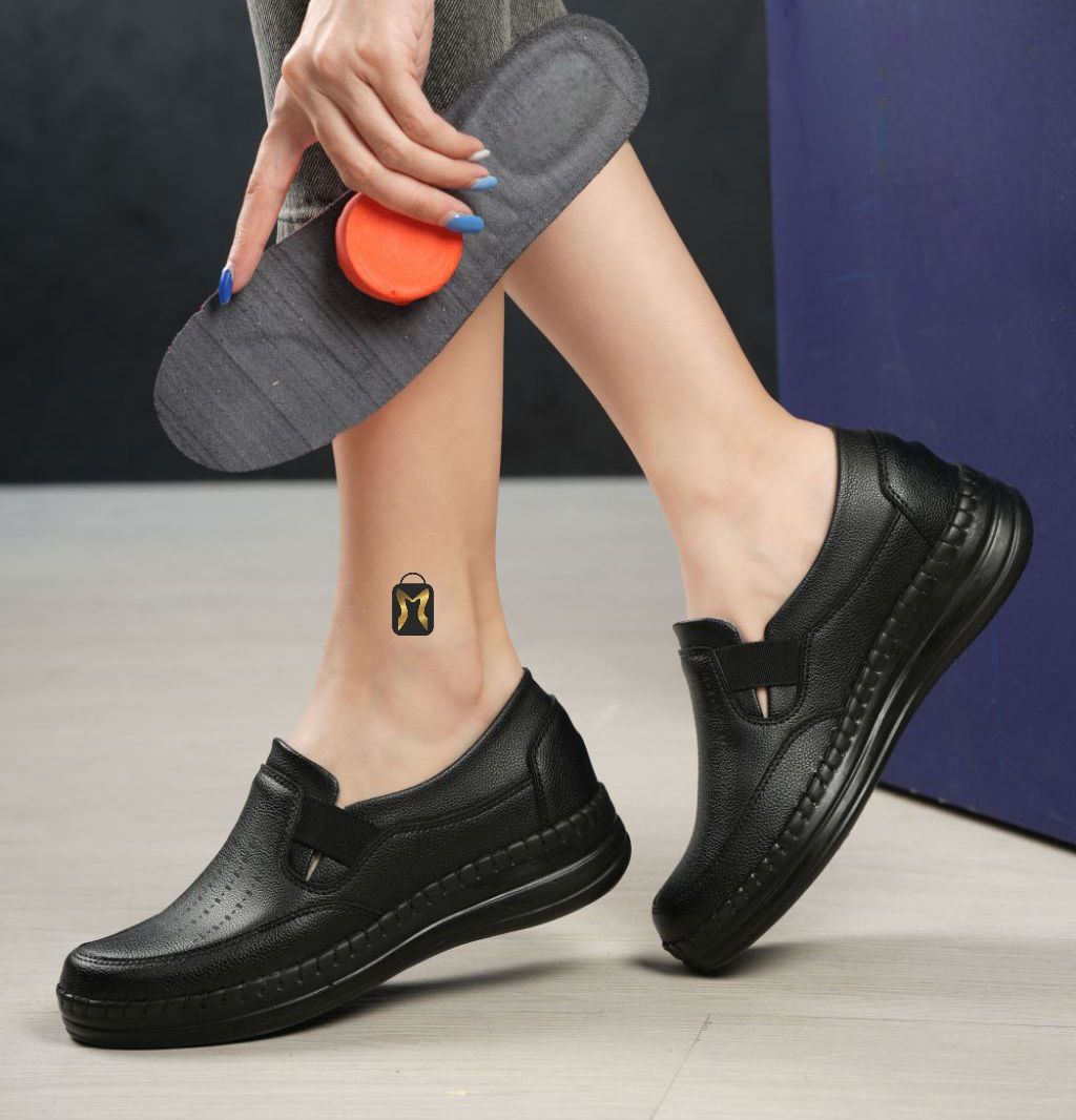 کفش طبی راحتی زنانه دارای پدخارپاشنه کیفیت اصلی طرح جدید