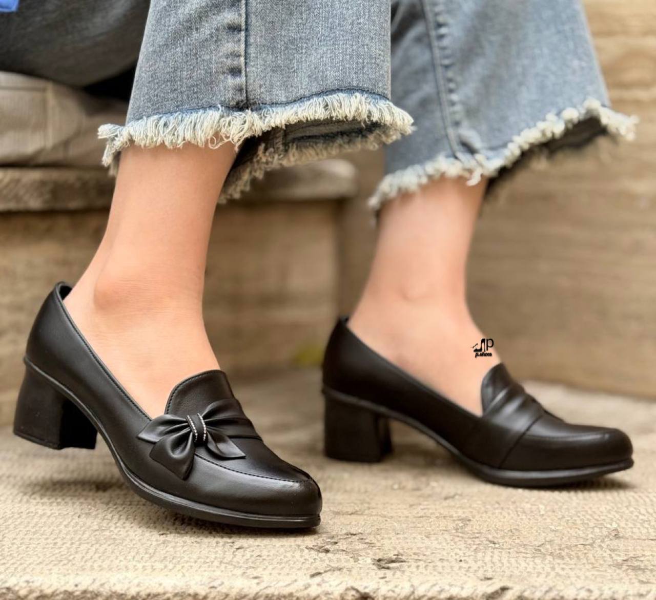 کقش کلاسیک پاشنه ۵ سانت زنانه طرح جدید