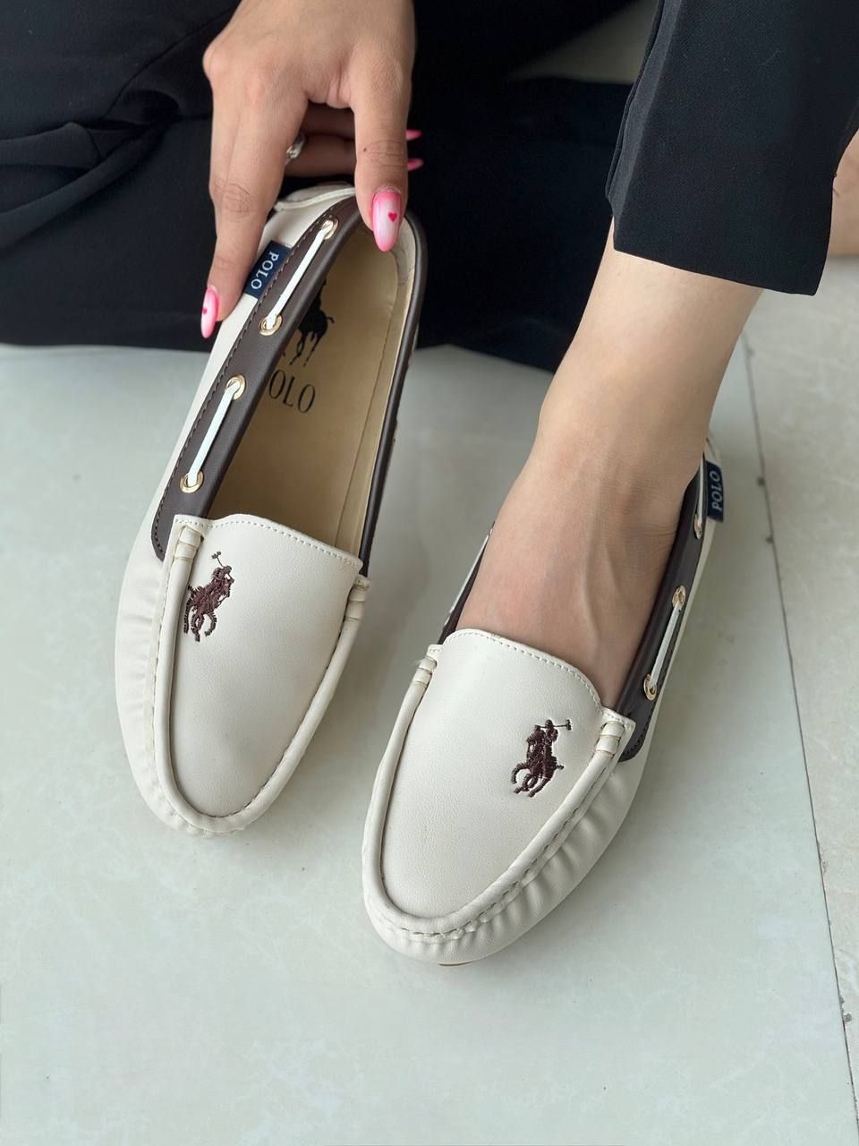 کالج کلاسیک چرم polo فوق شیک